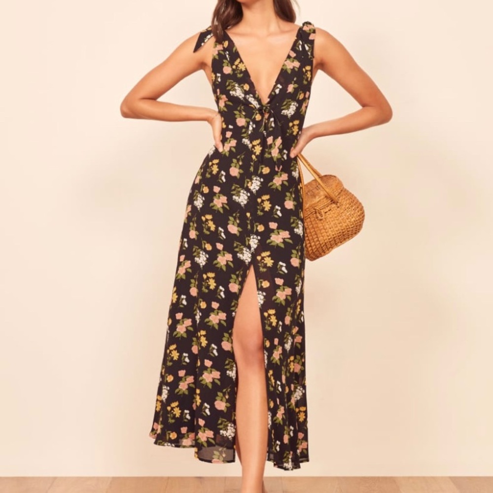 NWT Reformation Harper Dress in Sylvie